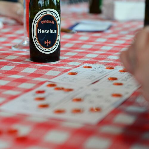 Hesehus beer, bingo and Friday bar