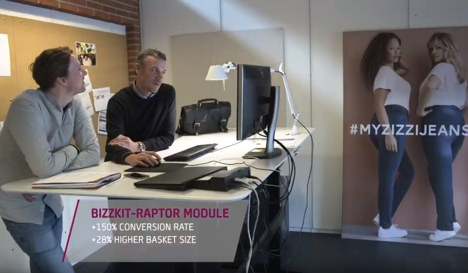 Video about the Bizzkit-Raptor personalization module